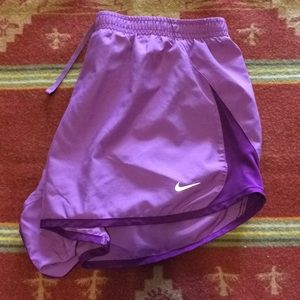 Purple Nike Running Shorts - Large